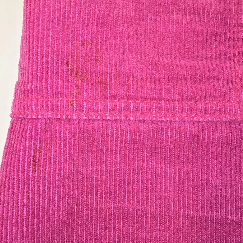 Anthropologie Fuchsia Corduroy Pencil Skirt Size 8 Preloved.